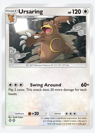Ursaring — catalogusbeeld