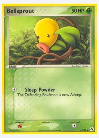Bellsprout — catalogusbeeld
