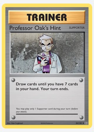 Professor Oak's Hint — catalogusbeeld