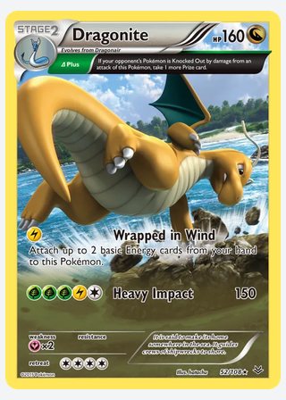 Dragonite — catalogusbeeld