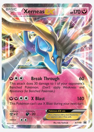 Xerneas EX — catalogusbeeld