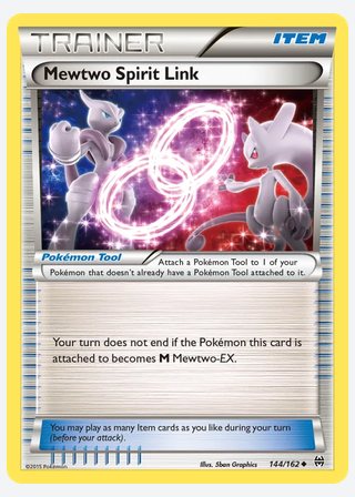 Mewtwo Spirit Link — catalogusbeeld