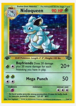 Nidoqueen — catalogusbeeld