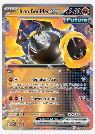 Iron Boulder ex — catalogusbeeld
