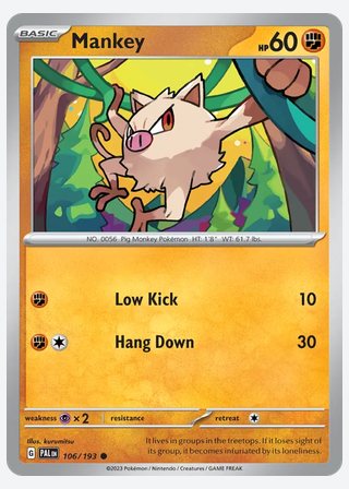 Mankey — catalogusbeeld