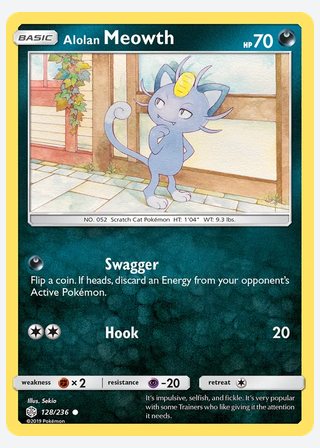 Alolan Meowth — catalogusbeeld
