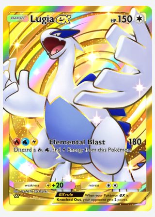 Lugia ex — catalogusbeeld