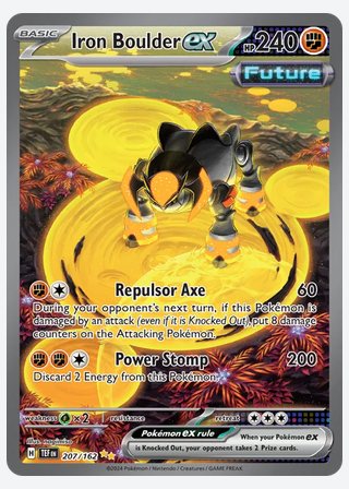 Iron Boulder ex — catalogusbeeld