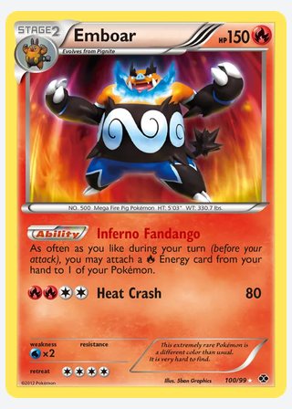 Emboar — catalogusbeeld
