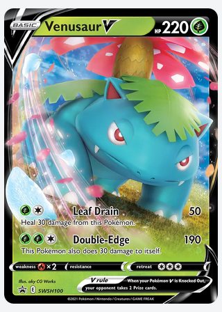 Venusaur V — catalogusbeeld