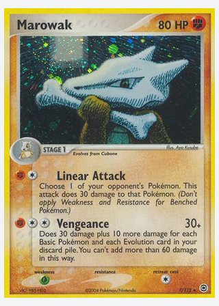 Marowak — catalogusbeeld