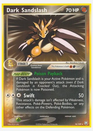Dark Sandslash — catalogusbeeld