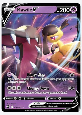 Mawile V — catalogusbeeld