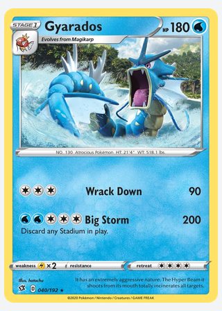 Gyarados — catalogusbeeld