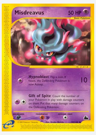 Misdreavus — catalogusbeeld
