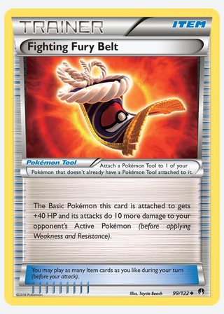 Fighting Fury Belt — catalogusbeeld