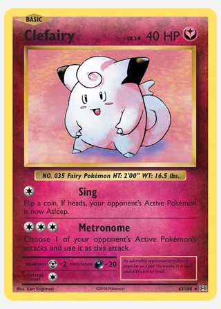 Clefairy — catalogusbeeld