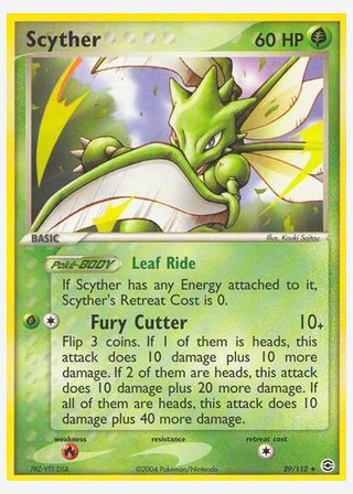 Scyther — catalogusbeeld