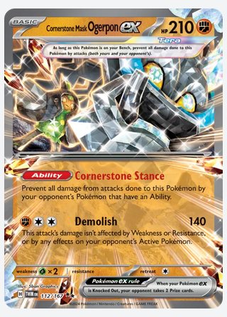 Cornerstone Mask Ogerpon ex — catalogusbeeld