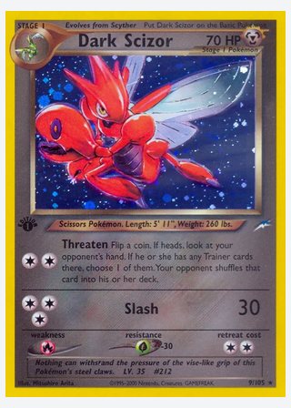 Dark Scizor — catalogusbeeld