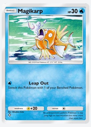 Magikarp — catalogusbeeld