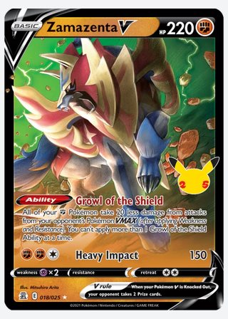 Zamazenta V — catalogusbeeld