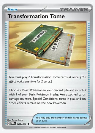 Transformation Tome — catalogusbeeld