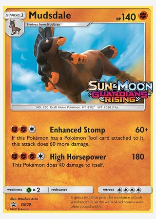 Mudsdale — catalogusbeeld