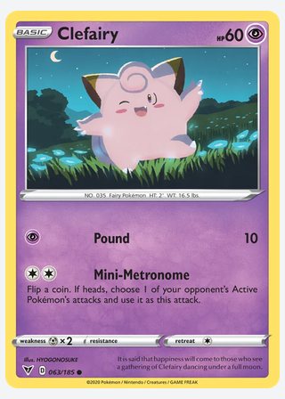 Clefairy — catalogusbeeld