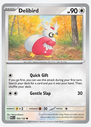 Delibird — catalogusbeeld