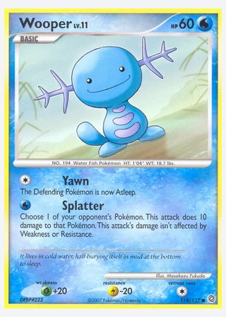 Wooper — catalogusbeeld