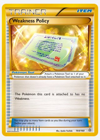 Weakness Policy — catalogusbeeld