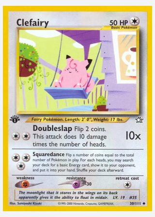Clefairy — catalogusbeeld