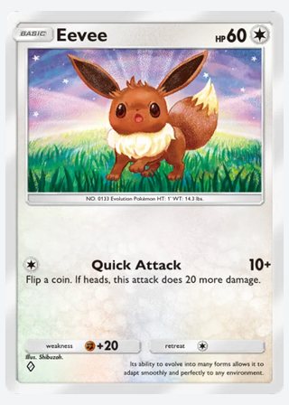 Eevee — catalogusbeeld