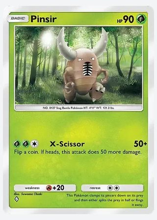 Pinsir — catalogusbeeld