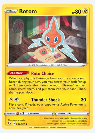 Rotom — catalogusbeeld