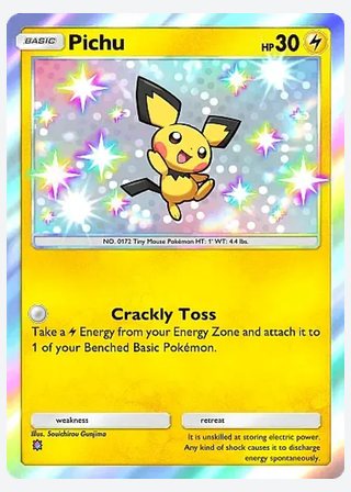 Pichu — catalogusbeeld