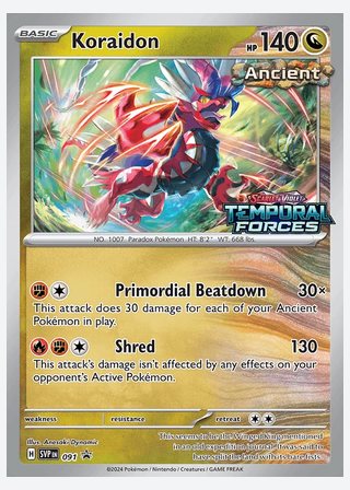 Koraidon — catalogusbeeld