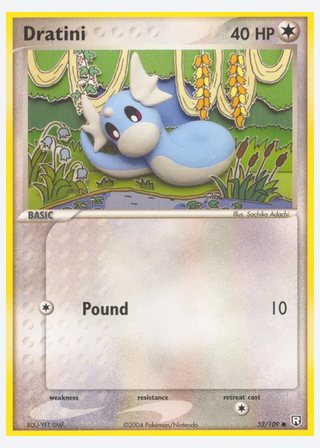 Dratini — catalogusbeeld