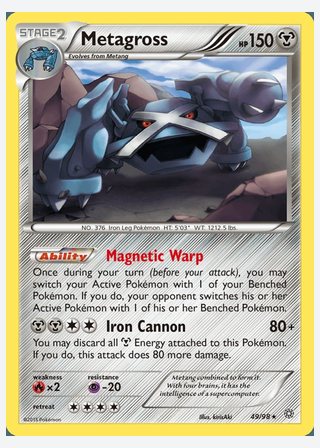 Metagross — catalogusbeeld
