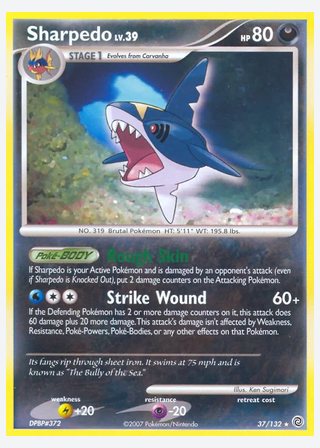 Sharpedo — catalogusbeeld