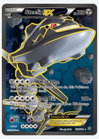 Steelix EX — catalogusbeeld