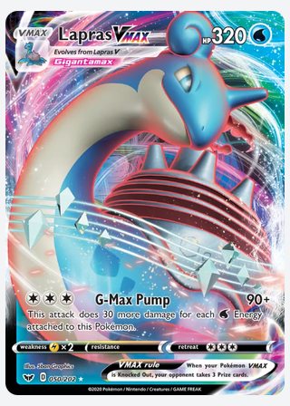 Lapras VMAX — catalogusbeeld