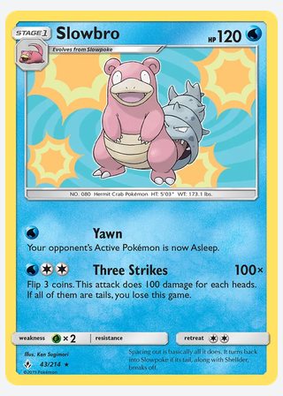 Slowbro — catalogusbeeld