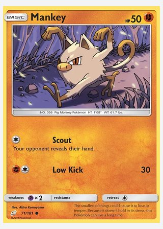 Mankey — catalogusbeeld