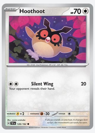Hoothoot — catalogusbeeld