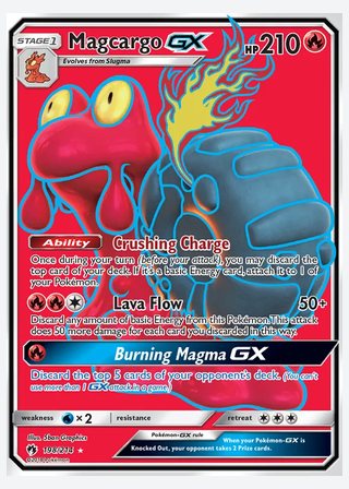 Magcargo GX — catalogusbeeld