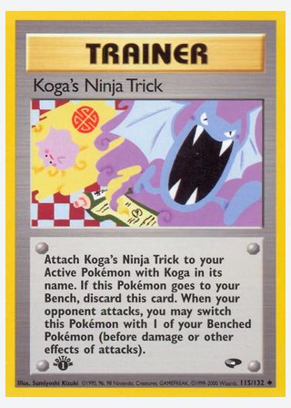 Koga's Ninja Trick — catalogusbeeld