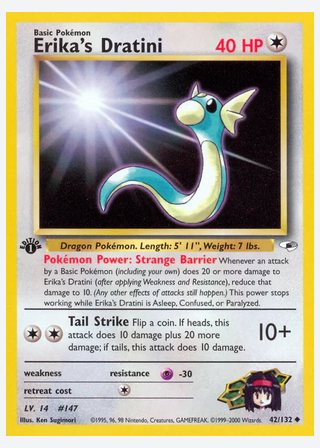 Erika's Dratini — catalogusbeeld