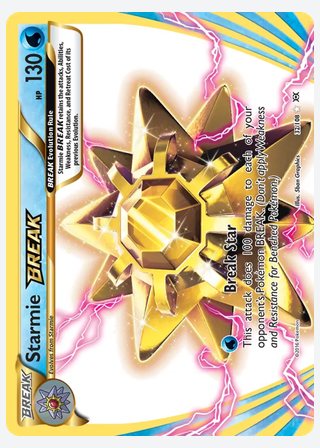 Starmie BREAK — catalogusbeeld